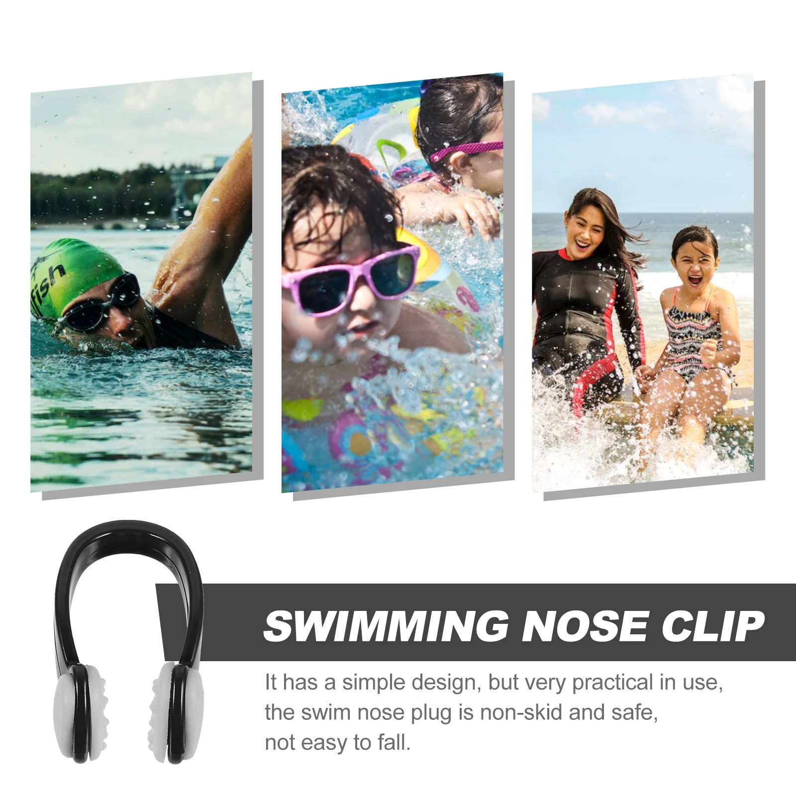 Swim Nose Clip Silicone and Adults Swimming Nose Clip Comfortable Soft Lightweight Non-Slip for Swimming Use
Swim Nose Clip Silicone and Adults Swimming Nose Clip Comfortable Soft Lightweight Non-Slip for Swimming Use