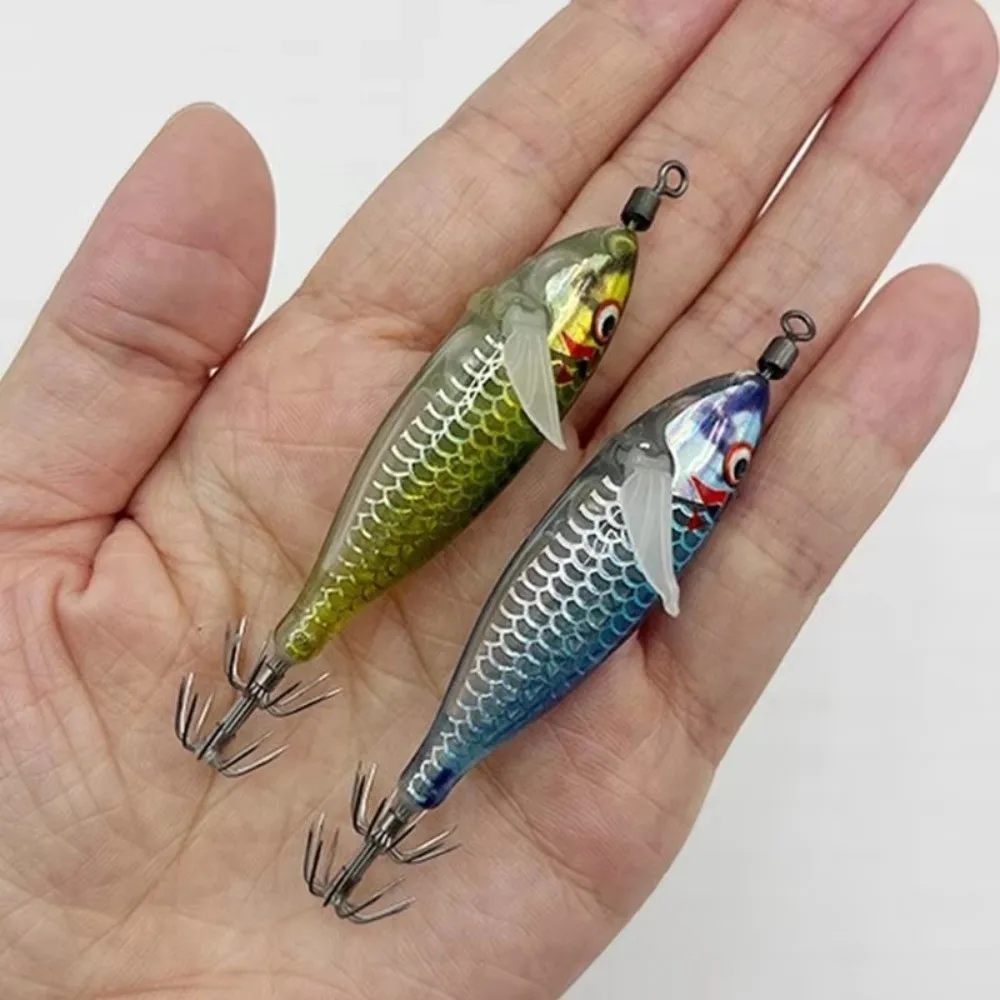 5PCS/BOX 7.8mm Size Glowing Squid Jig 6g Weight Glowing Feature Squid Fishing Hook Round Belly Wooden Material
5PCS/BOX 7.8mm Size Glowing Squid Jig 6g Weight Glowing Feature Squid Fishing Hook Round Belly Wooden Material