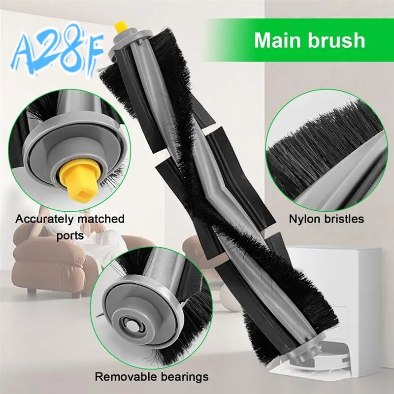 A28F-For Ecovacs Deebot T20 Omni Robot Vacuum Cleaners Main Side Brushes HEPA Filters Mop Cloth Dust Bags Replacement Accessorie
A28F-For Ecovacs Deebot T20 Omni Robot Vacuum Cleaners Main Side Brushes HEPA Filters Mop Cloth Dust Bags Replacement Accessorie