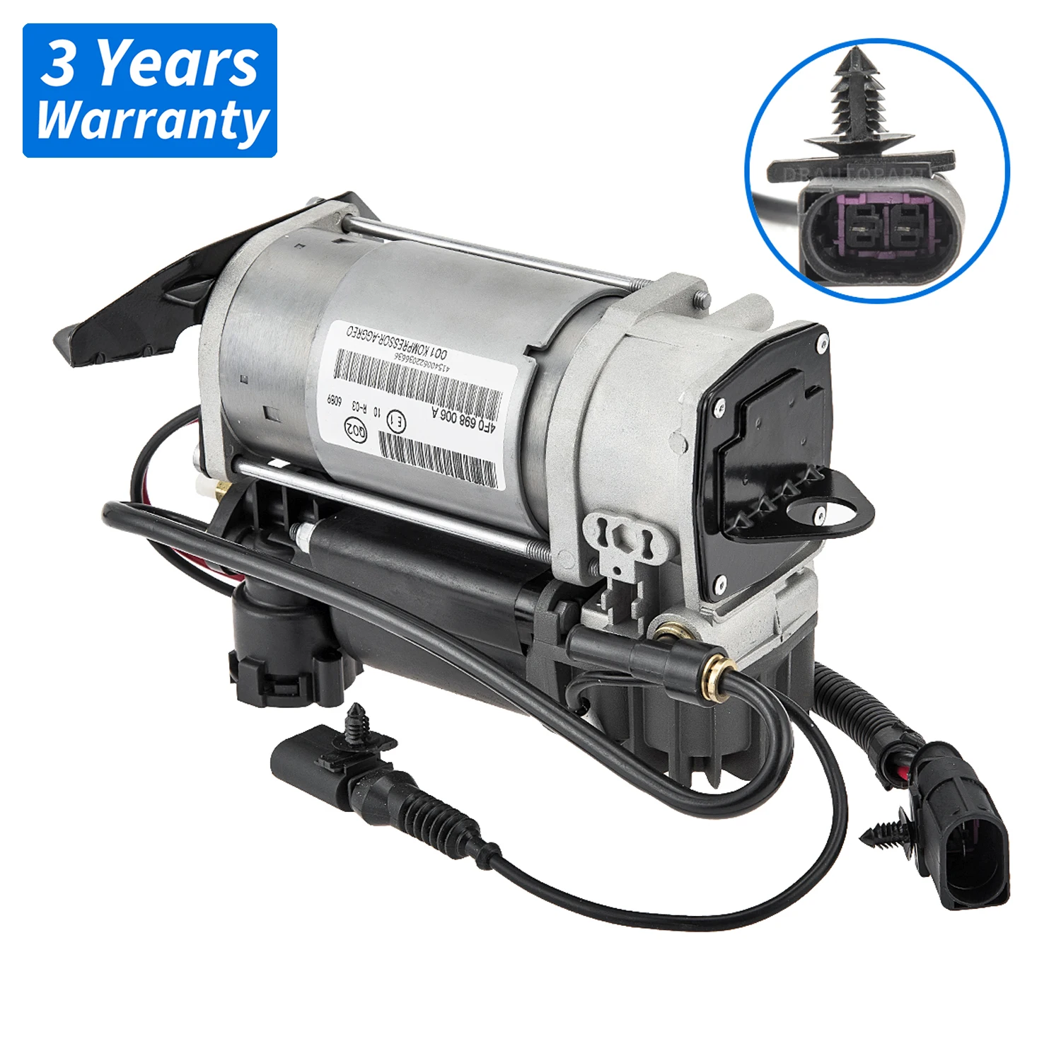 Air Suspension Compressor Pump 4F0616006,4F0616006A,4F0698006A For AUDI A6 C6 2004-2011,S6,RS6
Air Suspension Compressor Pump 4F0616006,4F0616006A,4F0698006A For AUDI A6 C6 2004-2011,S6,RS6