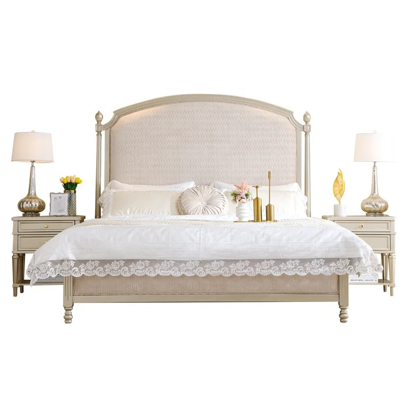 Wholesale Modern Style Luxury Bed Room Set Furniture Customization Size and Color Solid Wood Frame Double Bed
Wholesale Modern Style Luxury Bed Room Set Furniture Customization Size and Color Solid Wood Frame Double Bed