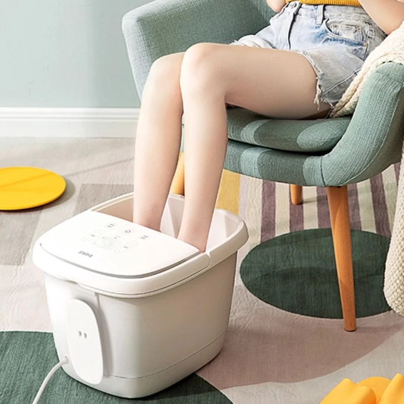 Smart Electric Heated Foot Bath Basin Automatic Massage Touch Control Soaking Tub Water Separation Roller for Relax Therapy
Smart Electric Heated Foot Bath Basin Automatic Massage Touch Control Soaking Tub Water Separation Roller for Relax Therapy