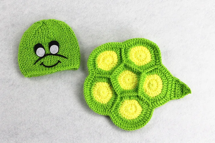 1Set Photography Outfit Costume Knitted Hat Cape Photo Prop Clothes Turtle Costume
1Set Photography Outfit Costume Knitted Hat Cape Photo Prop Clothes Turtle Costume