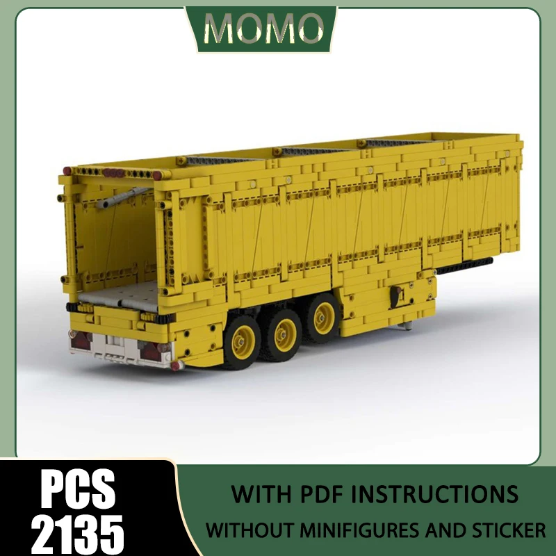 Engineering Vehicle Moc Building Blocks Functional Walking Trailer Technology Brick Assembly Construction Toys Holidays Gift
Engineering Vehicle Moc Building Blocks Functional Walking Trailer Technology Brick Assembly Construction Toys Holidays Gift