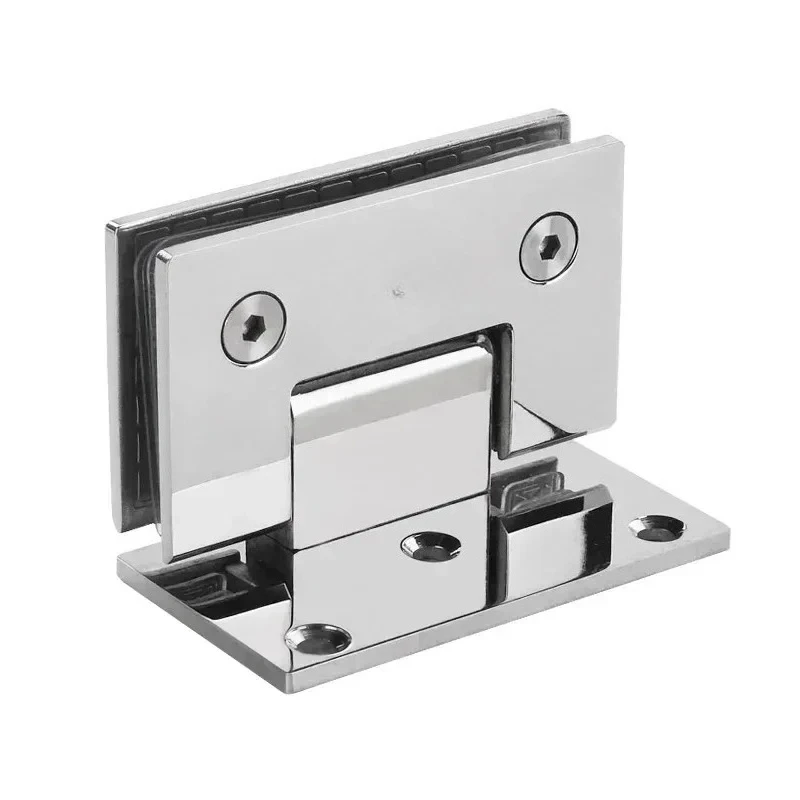 Glass Door Bathrooms Stainless Steel 304 Wall Mount Glass Shower Fixing Clip Chrome Door Hinge (90 Degrees is open)
Glass Door Bathrooms Stainless Steel 304 Wall Mount Glass Shower Fixing Clip Chrome Door Hinge (90 Degrees is open)