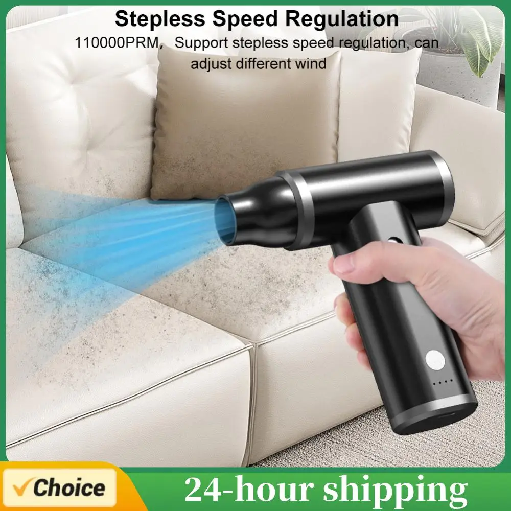 110000PRM Electric Air Duster Brushless Motor Air Blower Handheld Powerful Compressed Air Duster Cleaning for Computer Keyboard
110000PRM Electric Air Duster Brushless Motor Air Blower Handheld Powerful Compressed Air Duster Cleaning for Computer Keyboard