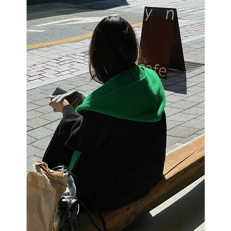 New Korean Stylish Hooded Shawl Female Solid Knit Versatile Cozy Hat Scarf Women Winter Ins Chic Trend Neck Collar Scarves Lady
New Korean Stylish Hooded Shawl Female Solid Knit Versatile Cozy Hat Scarf Women Winter Ins Chic Trend Neck Collar Scarves Lady