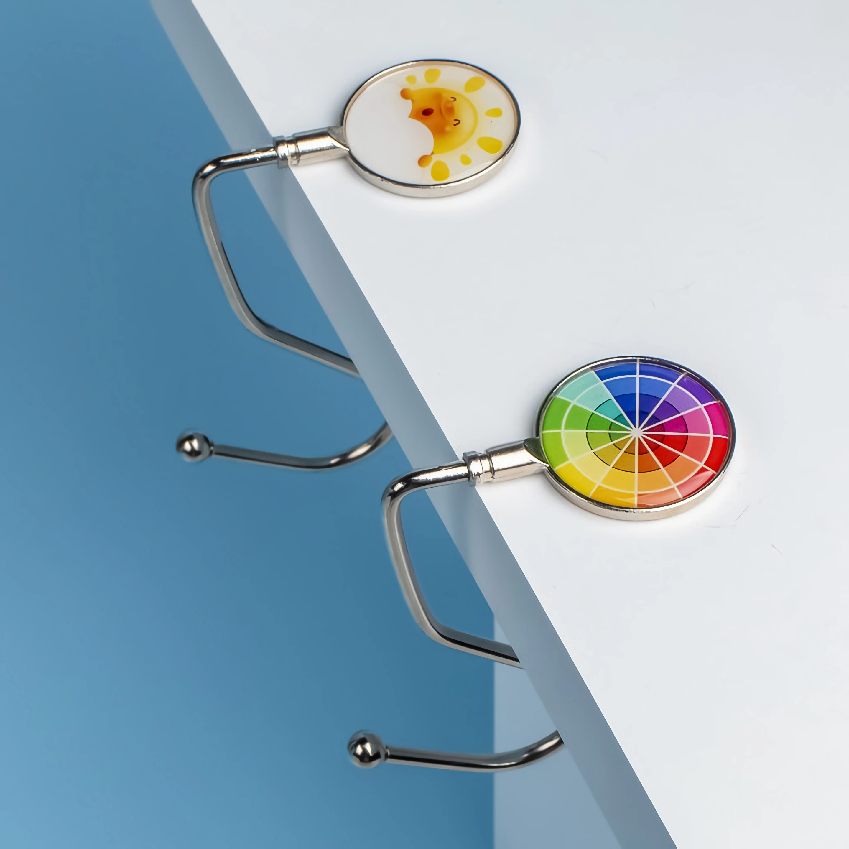 Direct Sale Student Desk Bag Hook DIY Stick-free Bag Hook Portable Bag Hanger Bag Hook
Direct Sale Student Desk Bag Hook DIY Stick-free Bag Hook Portable Bag Hanger Bag Hook
