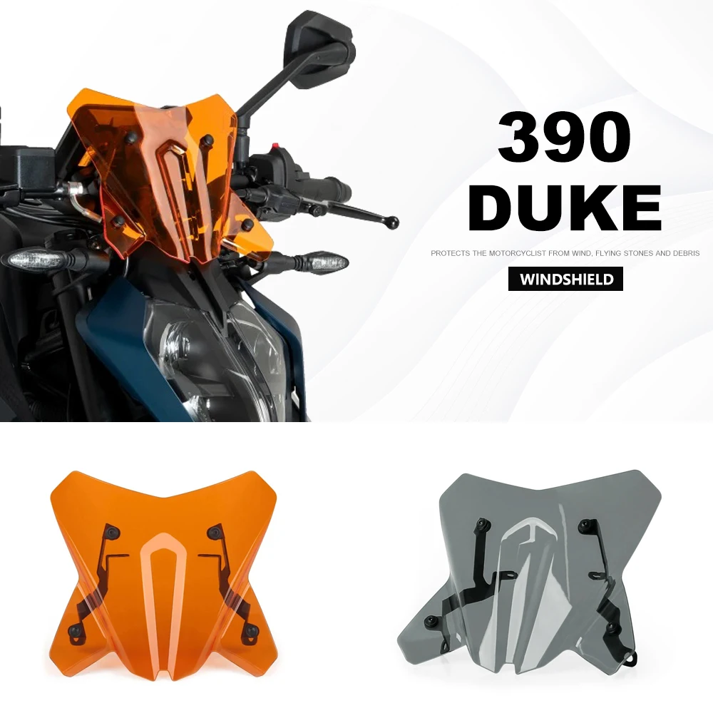 2024 2025 Motorcycle Accessories For 390 Duke DUKE 390 390Duke DUKE390 New Sport Screen Windshields Front Wind Deflector Fairing 
2024 2025 Motorcycle Accessories For 390 Duke DUKE 390 390Duke DUKE390 New Sport Screen Windshields Front Wind Deflector Fairing