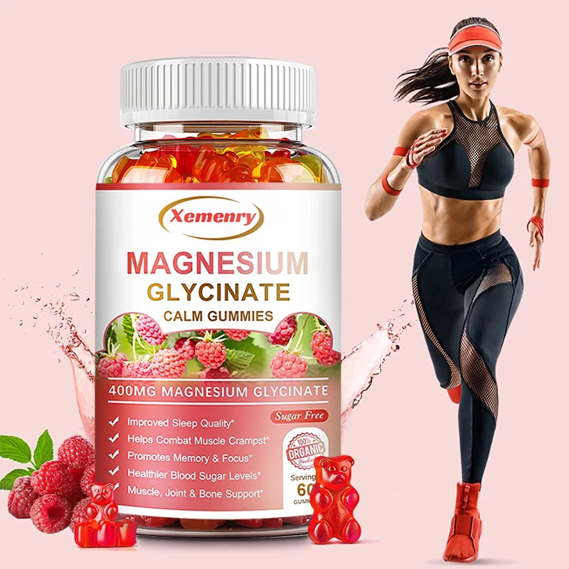 Magnesium Glycinate Gummies - Helps Soothe Emotions, Strengthen Muscles and Bones, Replenish Energy, and Promote Sleep
Magnesium Glycinate Gummies - Helps Soothe Emotions, Strengthen Muscles and Bones, Replenish Energy, and Promote Sleep