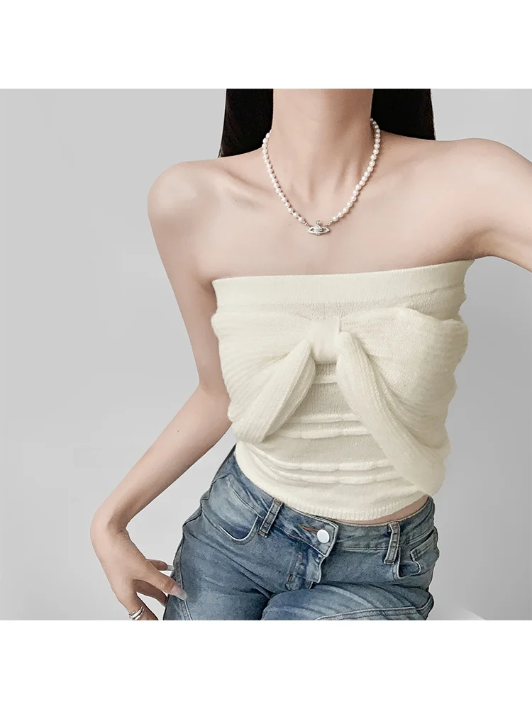 Лето-весна, чай, сладкий топ Sister Knot Svel на одно плечо, вязаный топ без рукавов с запахом на груди, женский irt
Лето-весна, чай, сладкий топ Sister Knot Svel на одно плечо, вязаный топ без рукавов с запахом на груди, женский irt