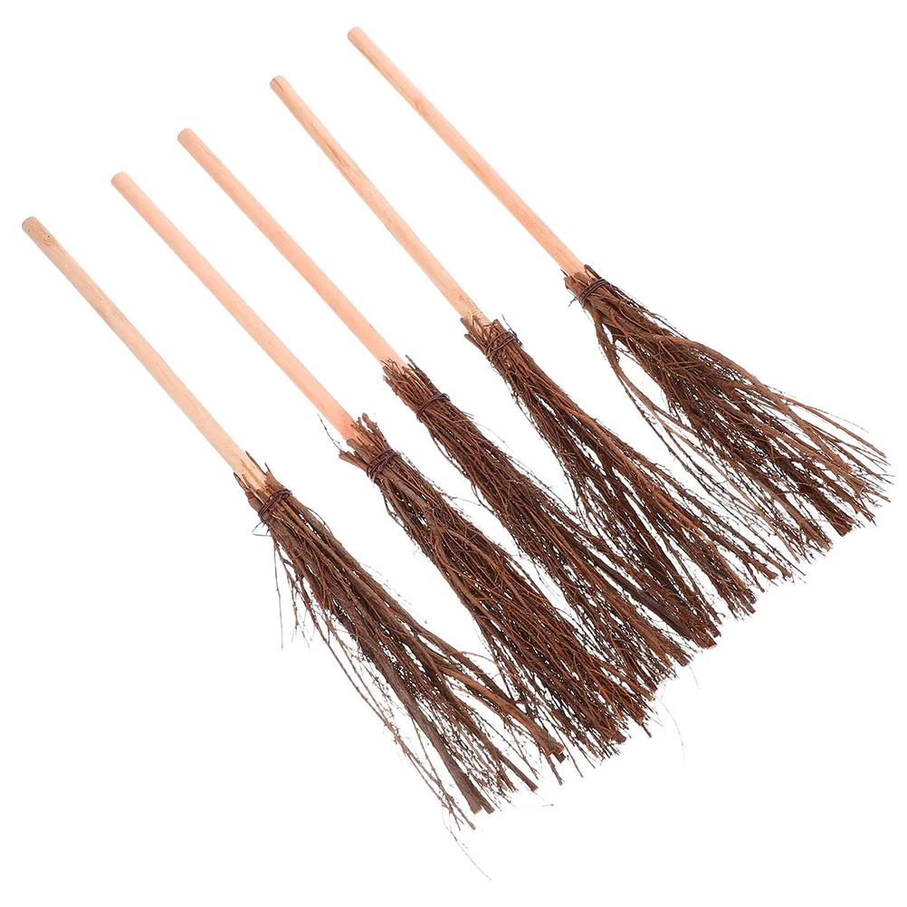 5pcs Handmade Binding Branches Broom Miniature Decorative Dollhouse Accessories Natural Materials Compact DIY Craft Project
5pcs Handmade Binding Branches Broom Miniature Decorative Dollhouse Accessories Natural Materials Compact DIY Craft Project