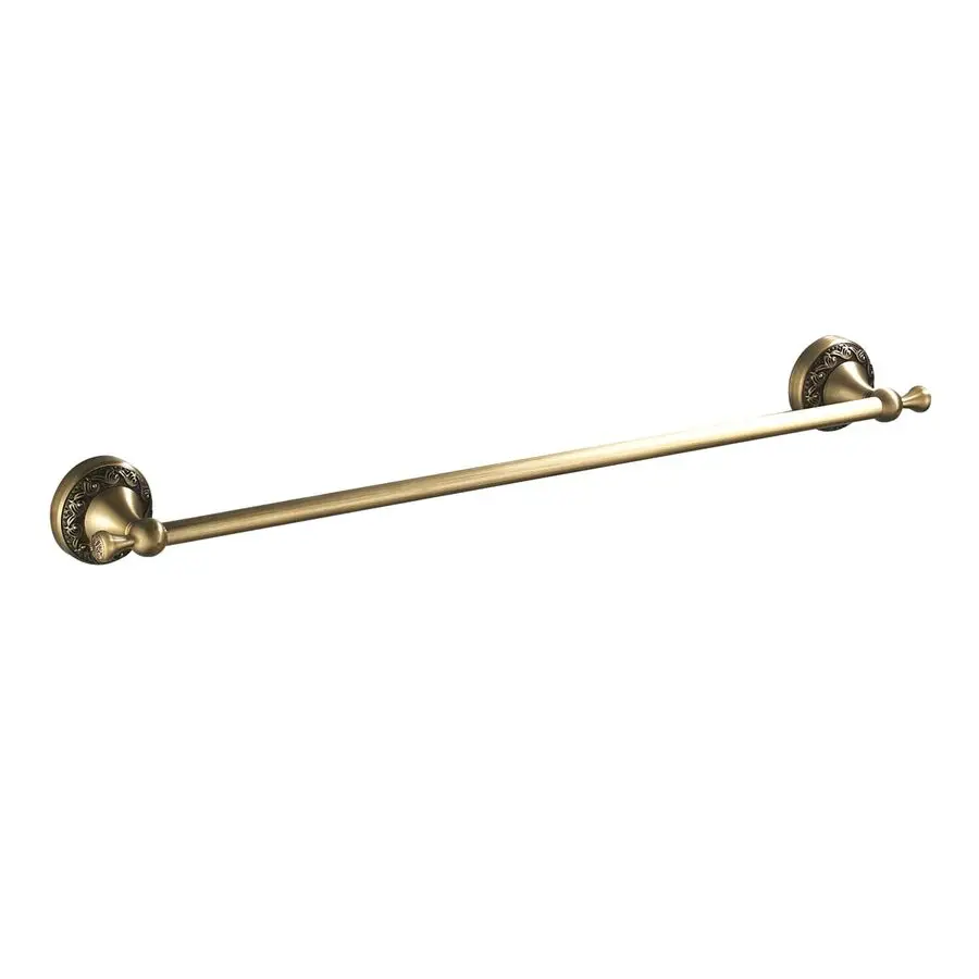 24-дюймовый держатель для полотенец из античной латуни с изысканным резным узором, одинарная вешалка-органайзер для ванной и кухни
24-дюймовый держатель для полотенец из античной латуни с изысканным резным узором, одинарная вешалка-органайзер для ванной и кухни