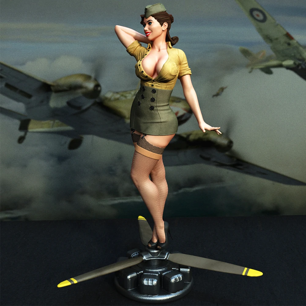 1:24 Scale Retro Pin-Up Vixen Resin Figure Kit | Unpainted | Vintage Glamour Style | DIY Custom Model A899
1:24 Scale Retro Pin-Up Vixen Resin Figure Kit | Unpainted | Vintage Glamour Style | DIY Custom Model A899