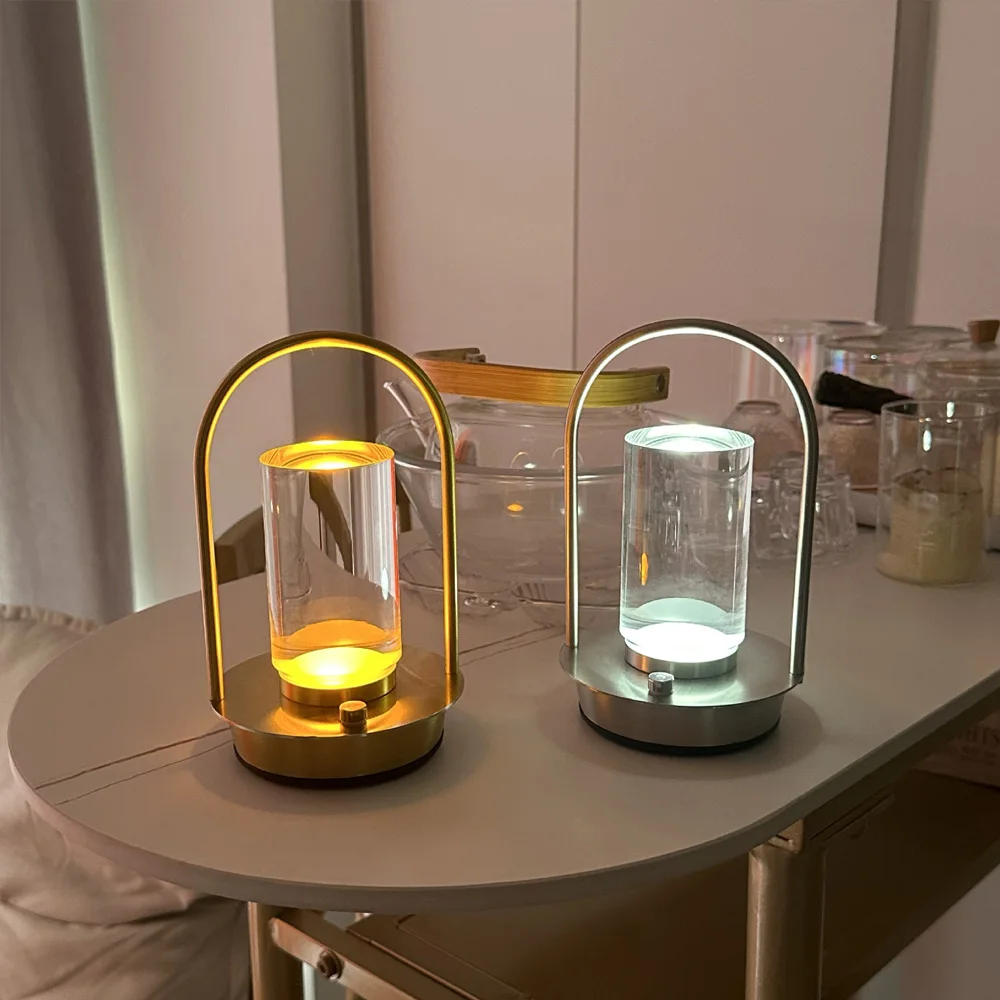 Simple Portable Ambient Lamp LED Rechargeable Touch Metal Table Lamp Bedroom Nightlight
Simple Portable Ambient Lamp LED Rechargeable Touch Metal Table Lamp Bedroom Nightlight