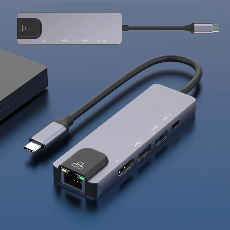 Plug and play dock station Splitter Adapter sharing switch USB C to HDMI-compatible Adapter RJ-45 LAN Adapter Screen Sharing 4K
Plug and play dock station Splitter Adapter sharing switch USB C to HDMI-compatible Adapter RJ-45 LAN Adapter Screen Sharing 4K
