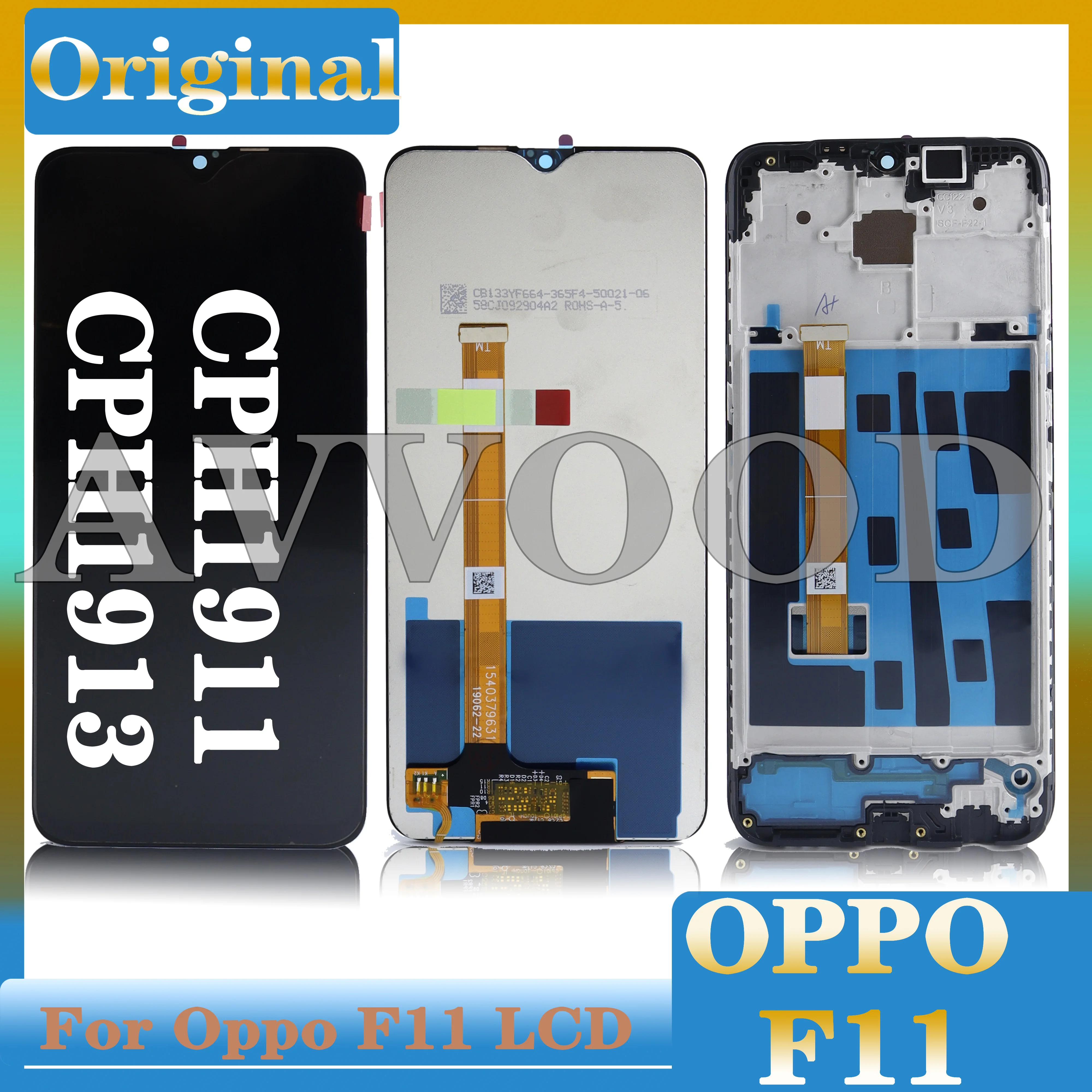 ЖК-дисплей для Oppo F11 Pro ЖК-дигитайзер с сенсорным экраном и рамкой в сборе, 6,53 дюйма CPH1911 CPH1913
ЖК-дисплей для Oppo F11 Pro ЖК-дигитайзер с сенсорным экраном и рамкой в сборе, 6,53 дюйма CPH1911 CPH1913