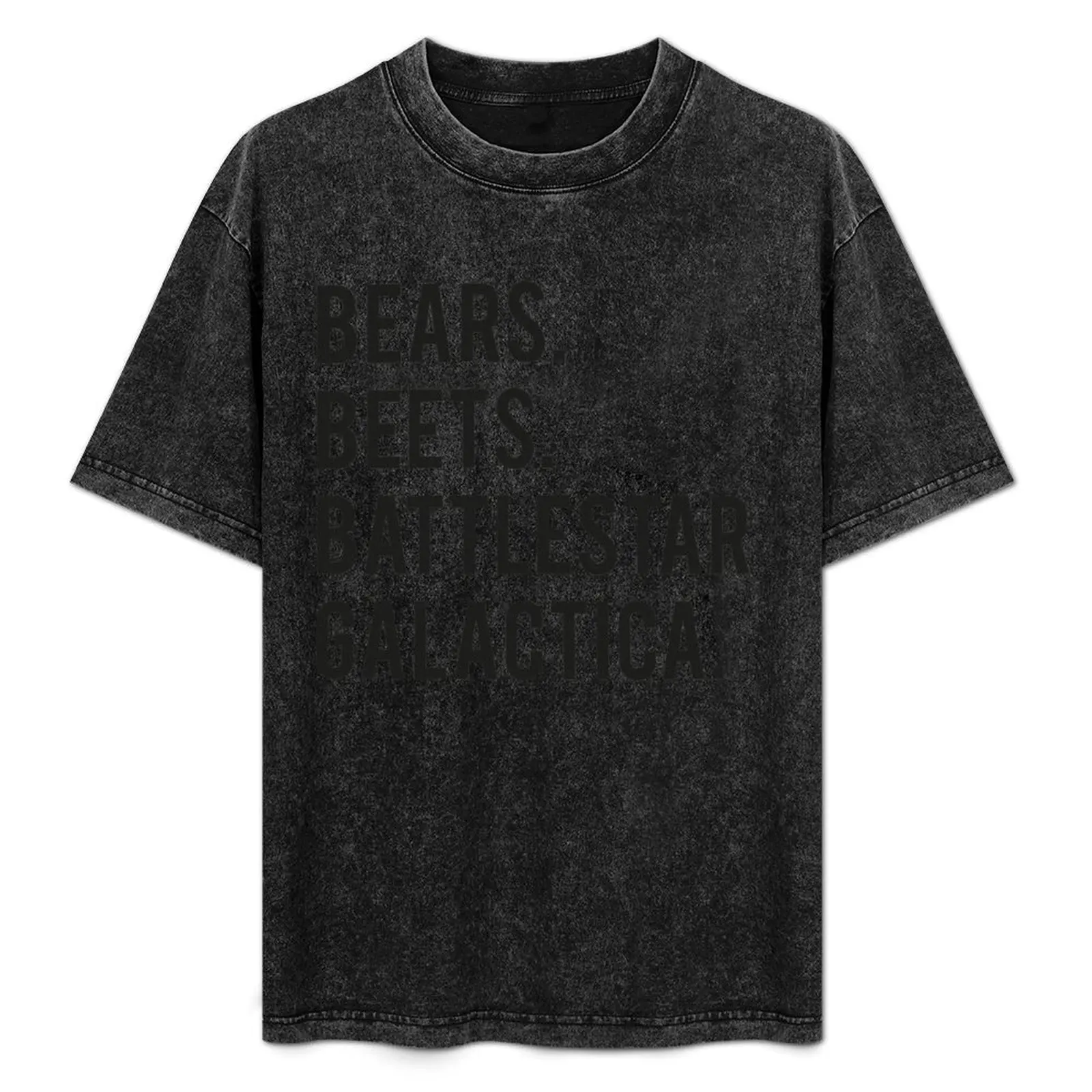 Bears Beets Battlestar Galactica! T-Shirt Stylish Print Short Sleeve Tee
Bears Beets Battlestar Galactica! T-Shirt Stylish Print Short Sleeve Tee