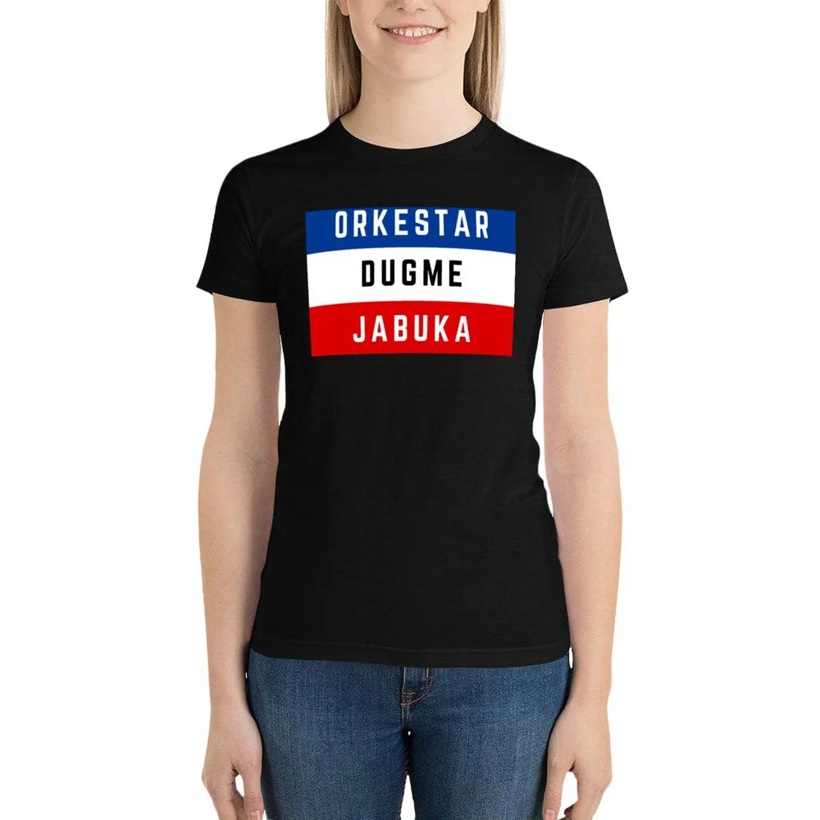 Yugoslavian Flag - Bijelo Dugme, Plavi Orkestar, Crvena Jabuka Balkan T-Shirt tees summer top t-shirts for Women graphic tees
Yugoslavian Flag - Bijelo Dugme, Plavi Orkestar, Crvena Jabuka Balkan T-Shirt tees summer top t-shirts for Women graphic tees