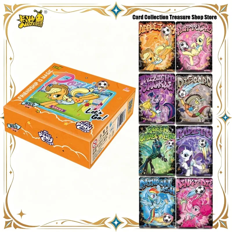 KAYOU Official My Little Pony Fun Shadow Pack Wave 8 Friendship Soccer Match Twilight Rainbow Dash Applejack Collectible Cards
KAYOU Official My Little Pony Fun Shadow Pack Wave 8 Friendship Soccer Match Twilight Rainbow Dash Applejack Collectible Cards