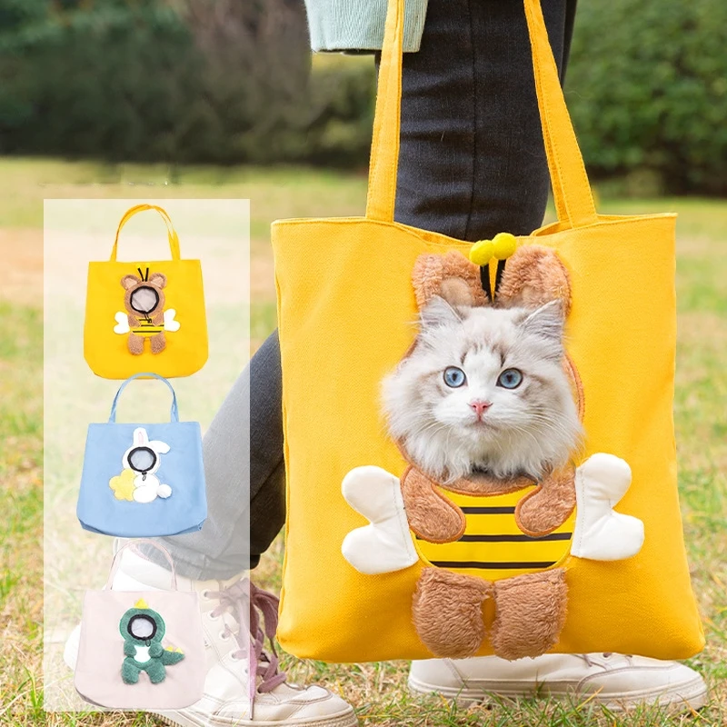 Pet Cat Bag Crossbody Portable Cat Bag Small Dog Exposed Shoulder Bag Pet Diaper Bag
Pet Cat Bag Crossbody Portable Cat Bag Small Dog Exposed Shoulder Bag Pet Diaper Bag