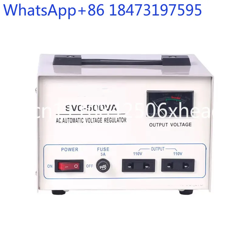 Single-phase voltage regulator Input 60-150V voltage regulator Output 110V all-copper coil AC voltage regulator power supply
Single-phase voltage regulator Input 60-150V voltage regulator Output 110V all-copper coil AC voltage regulator power supply