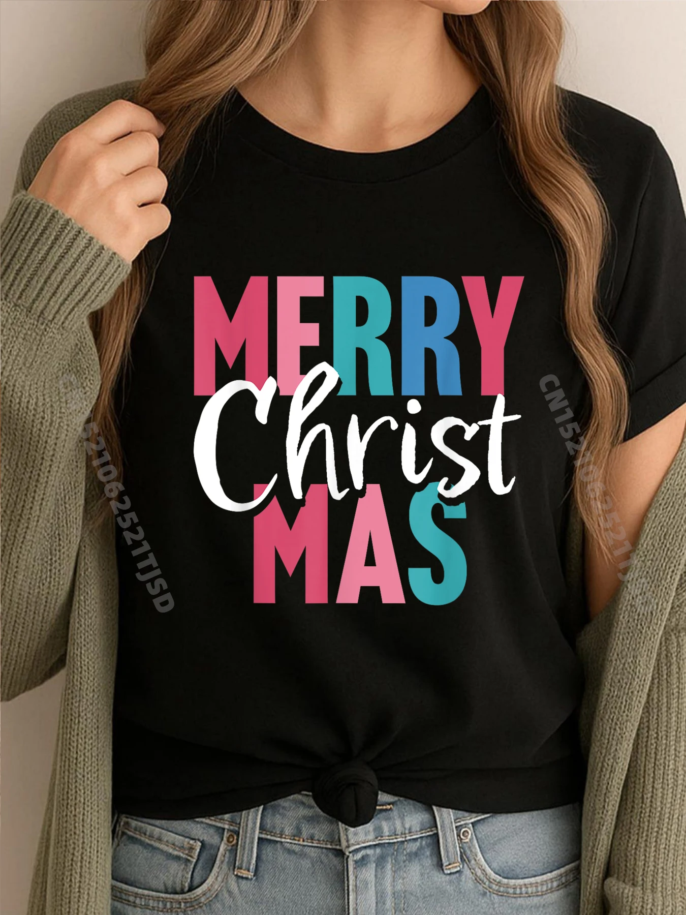 Футболка с рисунком для женщин и девочек Merry Christ Mas Street Wear, классические футболки с рисунком
Футболка с рисунком для женщин и девочек Merry Christ Mas Street Wear, классические футболки с рисунком
