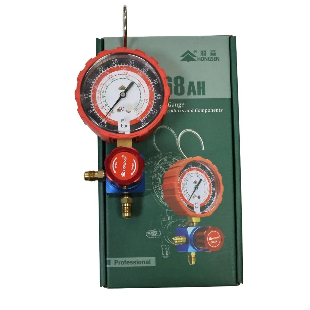 Air Conditioner Refrigerant High Pressure Gauge for R410a R32 A/C Diagnostic Refrigerant Charging Tool HS-468AH
Air Conditioner Refrigerant High Pressure Gauge for R410a R32 A/C Diagnostic Refrigerant Charging Tool HS-468AH