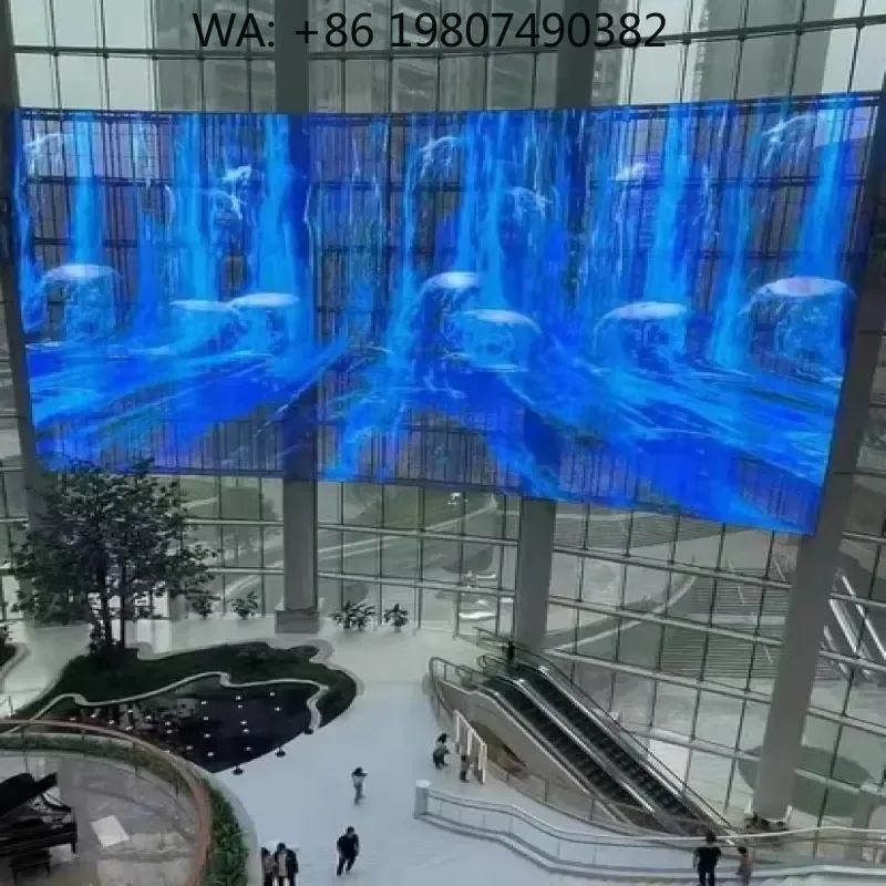 High Transparency Brightness LED Transparent Display Stable Light Emitting Building Glass Screen
High Transparency Brightness LED Transparent Display Stable Light Emitting Building Glass Screen