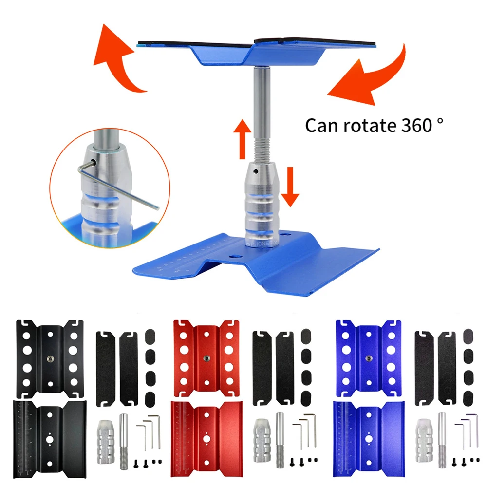 RC Car Metal Aluminum Workstation Work Stand Assembly Platform 360 Degree Rotate Repair Station for 1/8 1/10 Buggy Crawler Cars
RC Car Metal Aluminum Workstation Work Stand Assembly Platform 360 Degree Rotate Repair Station for 1/8 1/10 Buggy Crawler Cars