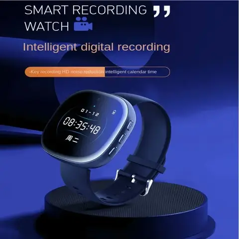 8-128 GB 1080P Watch Mini Camera Audio Video Sound Voice Recorder Micro SmartWatch Sport DV Noise Reduce Recording Smart Watch