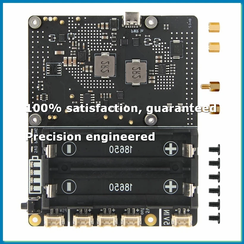 For 5 18650 UPS, X1201 V1.1 Power Management Board with Auto Power on for Pi 5-AC17
For 5 18650 UPS, X1201 V1.1 Power Management Board with Auto Power on for Pi 5-AC17