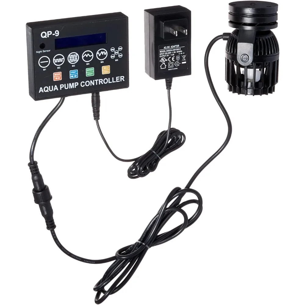 Variable Speed Submersible Water Pump for Aquarium with Controller 2378GPH
Variable Speed Submersible Water Pump for Aquarium with Controller 2378GPH