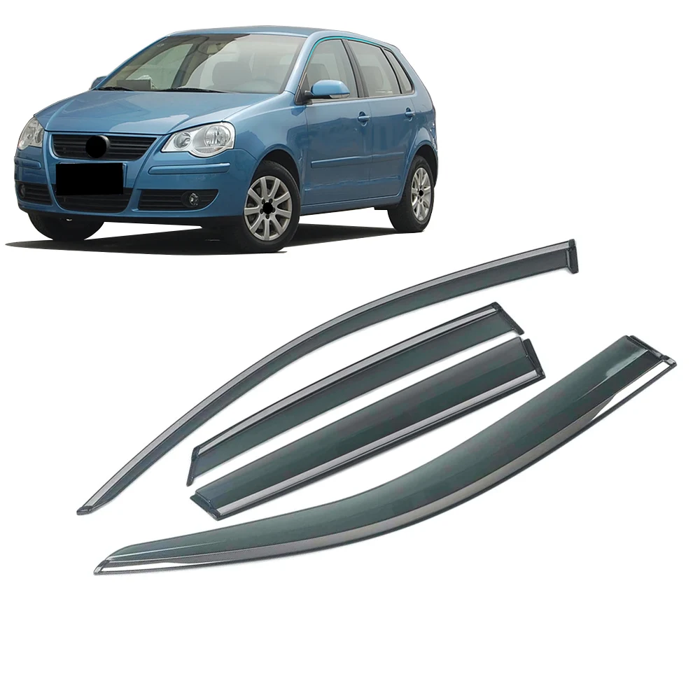 For VOLKSWAGEN VW POLO MK4 9N Hatchback 2001-2009 Car Window Sun Rain Shade Visors Shield Shelter Protector Cover Trim Sticker
For VOLKSWAGEN VW POLO MK4 9N Hatchback 2001-2009 Car Window Sun Rain Shade Visors Shield Shelter Protector Cover Trim Sticker