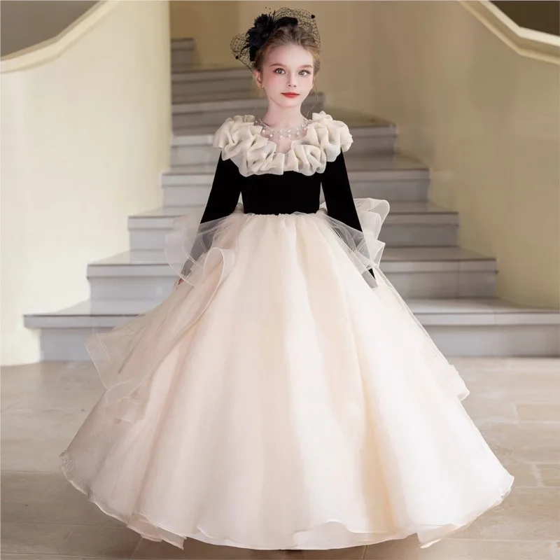 Girls' Birthday Evening Dress Children's Long Sleeve Princess Dress 2026 New Host Princess Piano Performance Costume Dress LI853
Girls' Birthday Evening Dress Children's Long Sleeve Princess Dress 2026 New Host Princess Piano Performance Costume Dress LI853