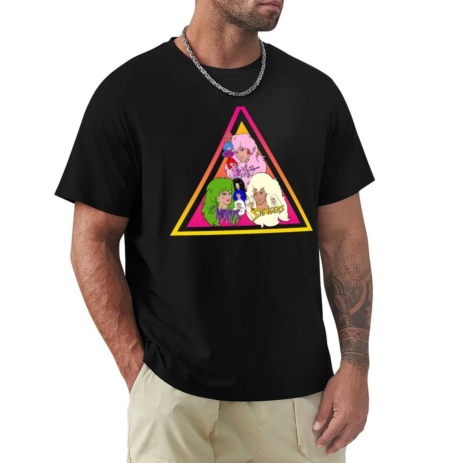 Jem and the Holograms + The Misfits meet The Stingers! T-Shirt funny shirt cotton t shirt men
Jem and the Holograms + The Misfits meet The Stingers! T-Shirt funny shirt cotton t shirt men