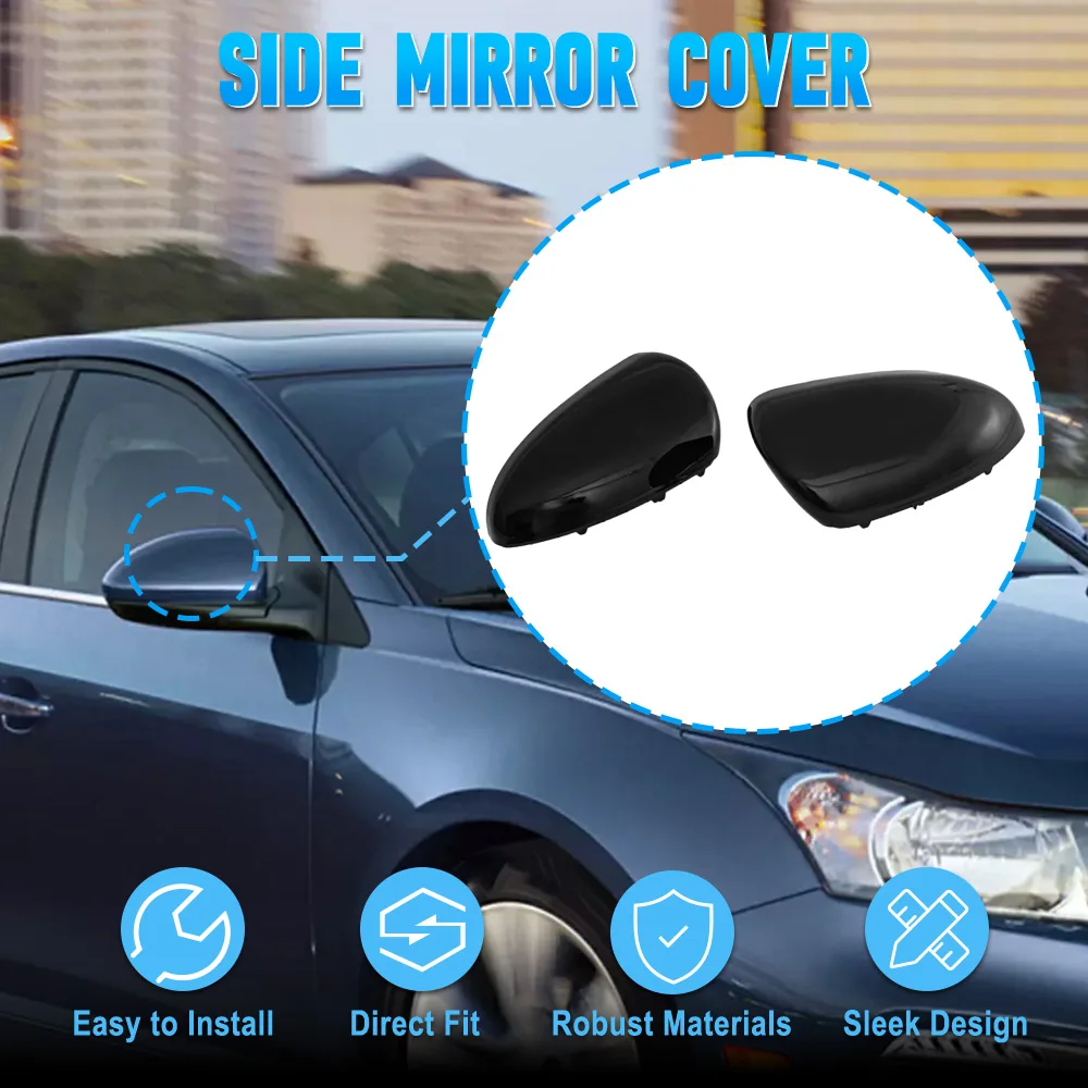 2pcs Glossy Black Rearview Mirrors Cover for Chevrolet Cruze 2009 2010 2011 2012 2013 2014 2015 ABS Side Rear View Mirror Caps
2pcs Glossy Black Rearview Mirrors Cover for Chevrolet Cruze 2009 2010 2011 2012 2013 2014 2015 ABS Side Rear View Mirror Caps