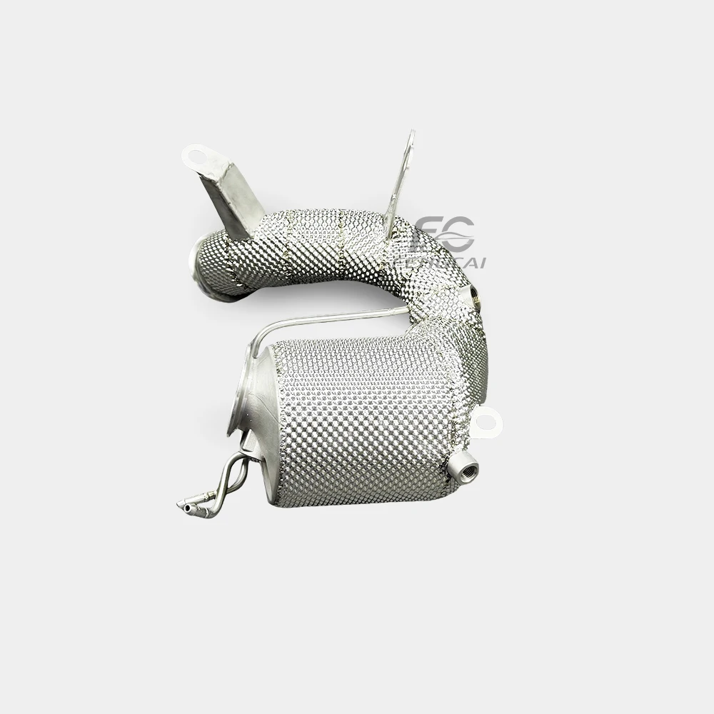 High performance sport catalytic converter is VW Golf 8.5 1.5T stainless steel with insulated downpipe, no engine failure
High performance sport catalytic converter is VW Golf 8.5 1.5T stainless steel with insulated downpipe, no engine failure