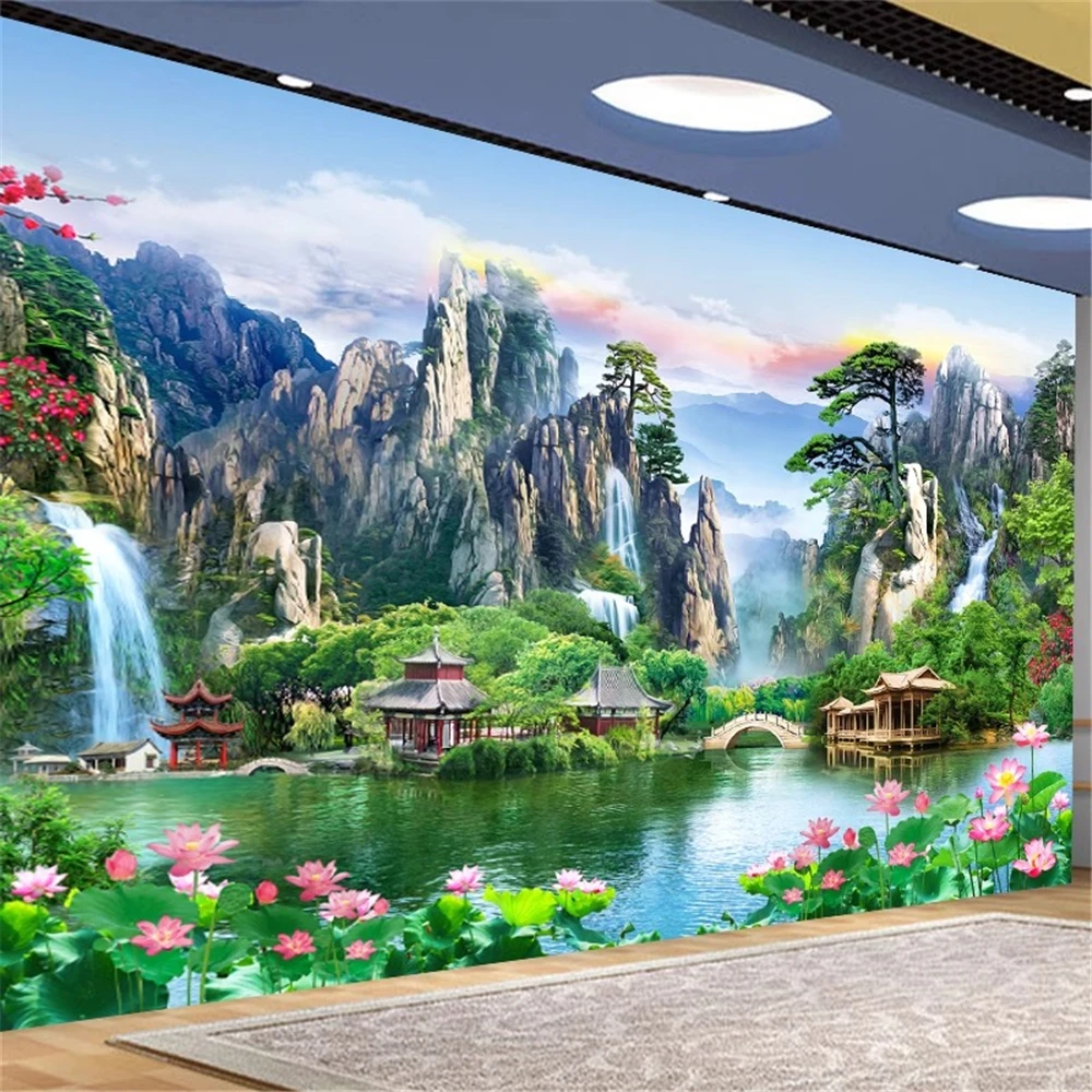 custom mural wall paper living room TV background landscape wedding papel de parede 3d flooring roll wallpaper for walls 3 d
custom mural wall paper living room TV background landscape wedding papel de parede 3d flooring roll wallpaper for walls 3 d