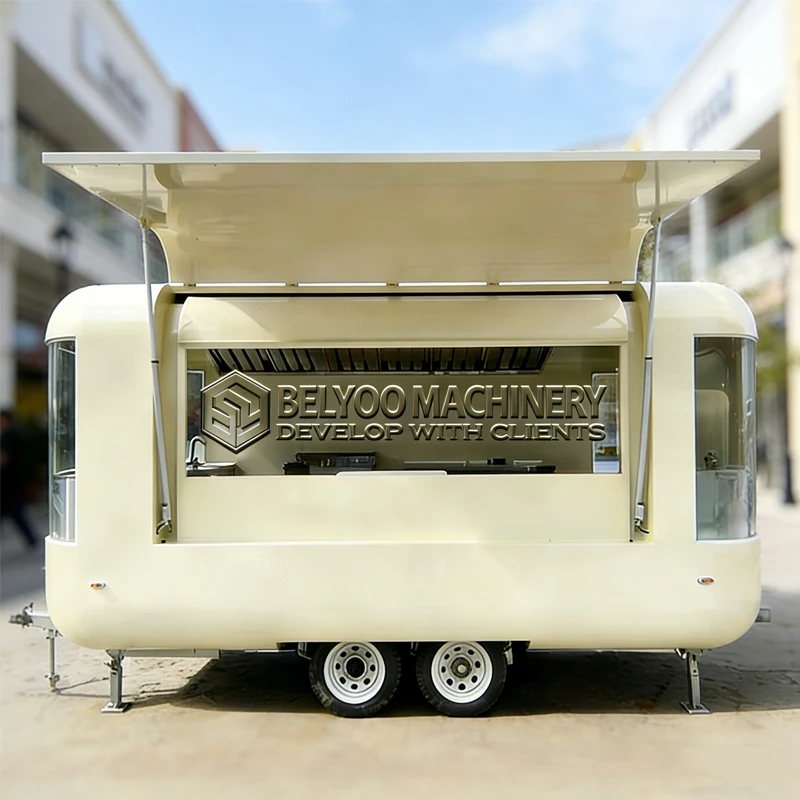 Belyoo Factory Direct Food Processor Fully Equipped Food Truck Manufacturer Trailer Full Kitchen Pizza Oven Ice Cream Vendor
Belyoo Factory Direct Food Processor Fully Equipped Food Truck Manufacturer Trailer Full Kitchen Pizza Oven Ice Cream Vendor