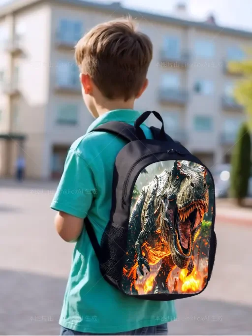 Student Jurassic World School Lightweight Backpack-Little Kids Canvas Classic Bookbag Durable Knapsack
Student Jurassic World School Lightweight Backpack-Little Kids Canvas Classic Bookbag Durable Knapsack
