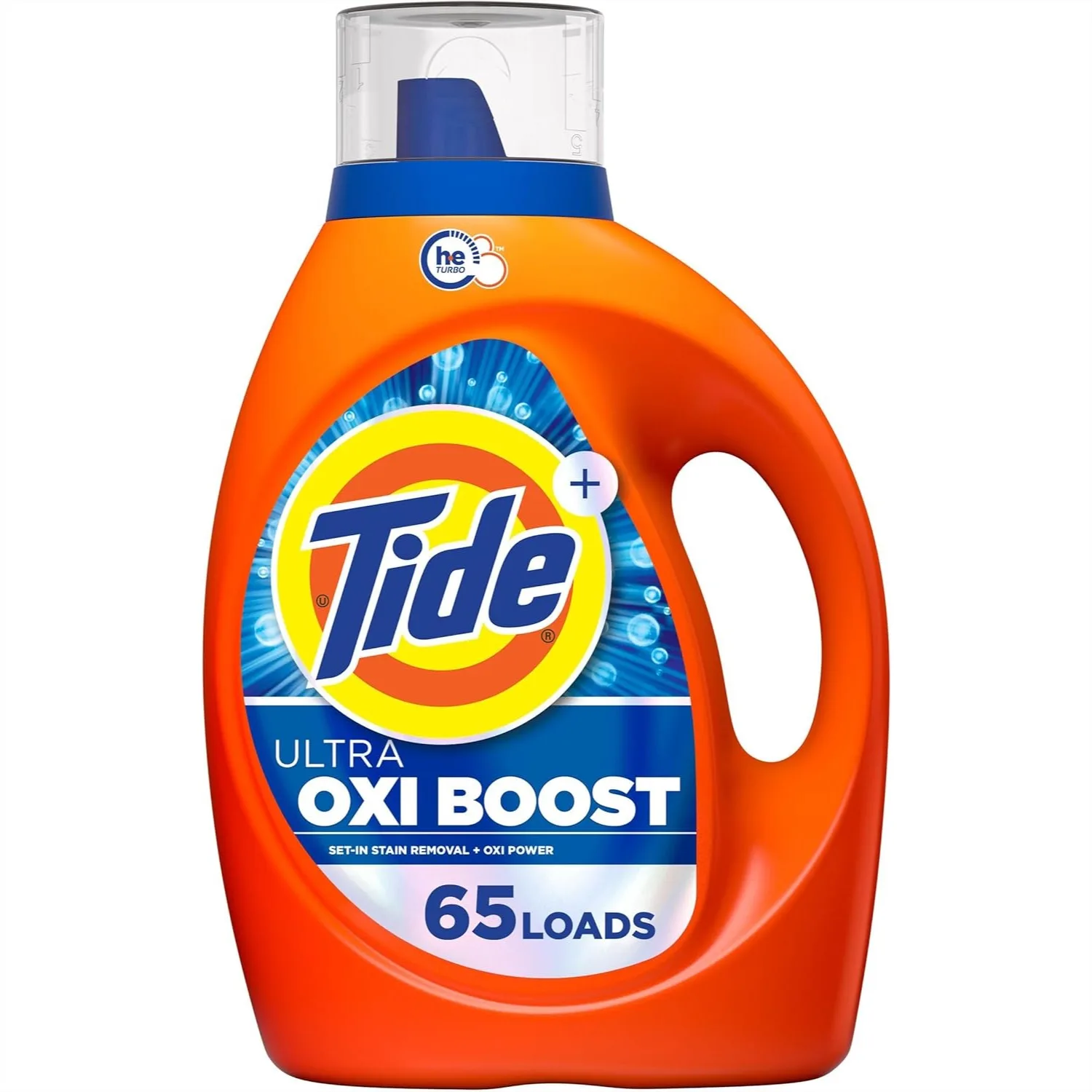 Liquid Laundry Detergent with Extra Oxi Power, 92 fl oz, 65 Loads, Advanced Stain Remover
Liquid Laundry Detergent with Extra Oxi Power, 92 fl oz, 65 Loads, Advanced Stain Remover