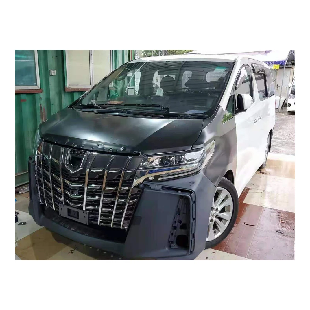 Suitable for TOYOTA Alphard 2008-2014 Change to 2020 Model with Front and Rear Bumper Headlight Hood Rear Lip and Throat
Suitable for TOYOTA Alphard 2008-2014 Change to 2020 Model with Front and Rear Bumper Headlight Hood Rear Lip and Throat