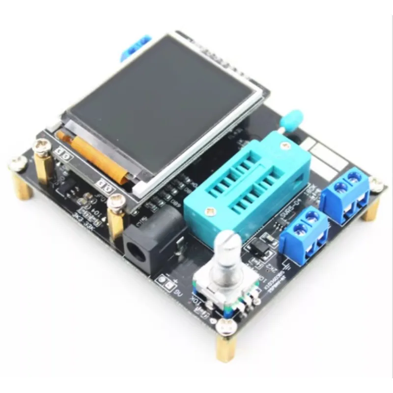 GM328 Transistor Tester Resistance Gauge Inductance Gauge Capacitance Meter ESR Meter
GM328 Transistor Tester Resistance Gauge Inductance Gauge Capacitance Meter ESR Meter