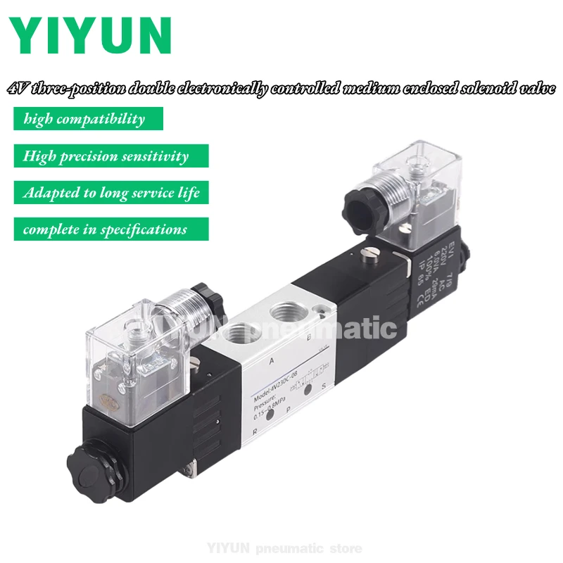 YIYUN 4V130C-06 электромагнитный пневматический клапан 4V330C-10 Электромагнитный регулирующий клапан 4V230C-08 среднее уплотнение 4V430C-15
YIYUN 4V130C-06 электромагнитный пневматический клапан 4V330C-10 Электромагнитный регулирующий клапан 4V230C-08 среднее уплотнение 4V430C-15