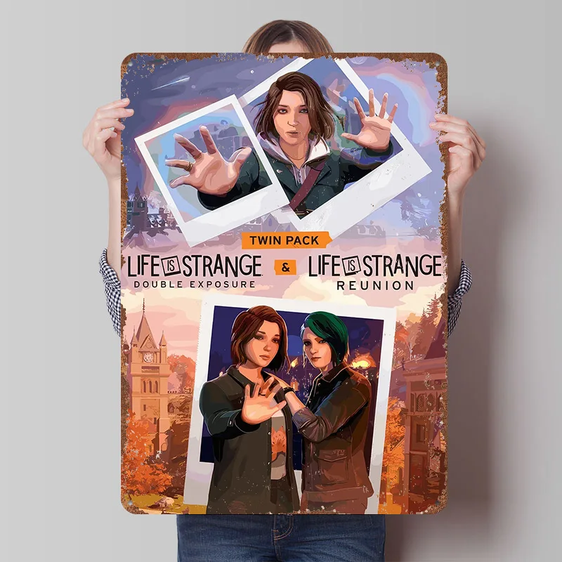 Набор из двух постеров Life Is Strange, винтажные металлические таблички, настенный декор, ретро-пластиковые таблички для декора ванной комнаты и спальни
Набор из двух постеров Life Is Strange, винтажные металлические таблички, настенный декор, ретро-пластиковые таблички для декора ванной комнаты и спальни