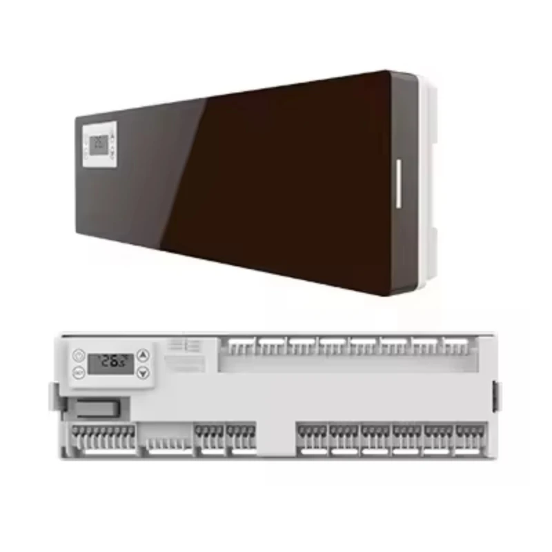 Constant temperature heating, temperature control remote control, 8-way intelligent wired room central box
Constant temperature heating, temperature control remote control, 8-way intelligent wired room central box