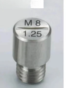 Authentic Japanese precision machine thread gauge M8X1.0 THP-0810/M8X1.25 THP-08125
Authentic Japanese precision machine thread gauge M8X1.0 THP-0810/M8X1.25 THP-08125