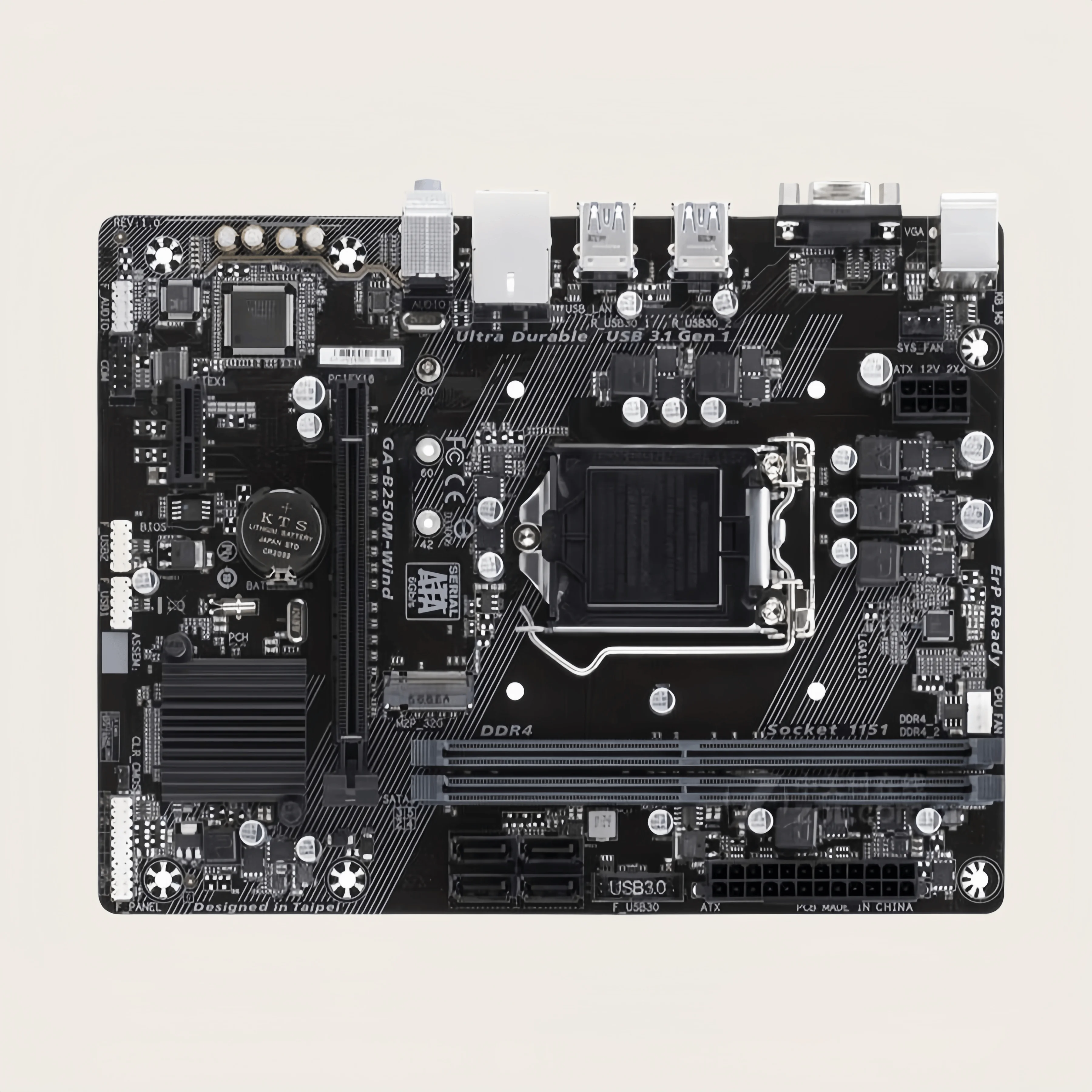 For Gigabyte GA-B250M-Wind Desktop Motherboard B250M Wind LGA 1151 DDR4 Mainboard 100% Tested OK Fully Work
For Gigabyte GA-B250M-Wind Desktop Motherboard B250M Wind LGA 1151 DDR4 Mainboard 100% Tested OK Fully Work