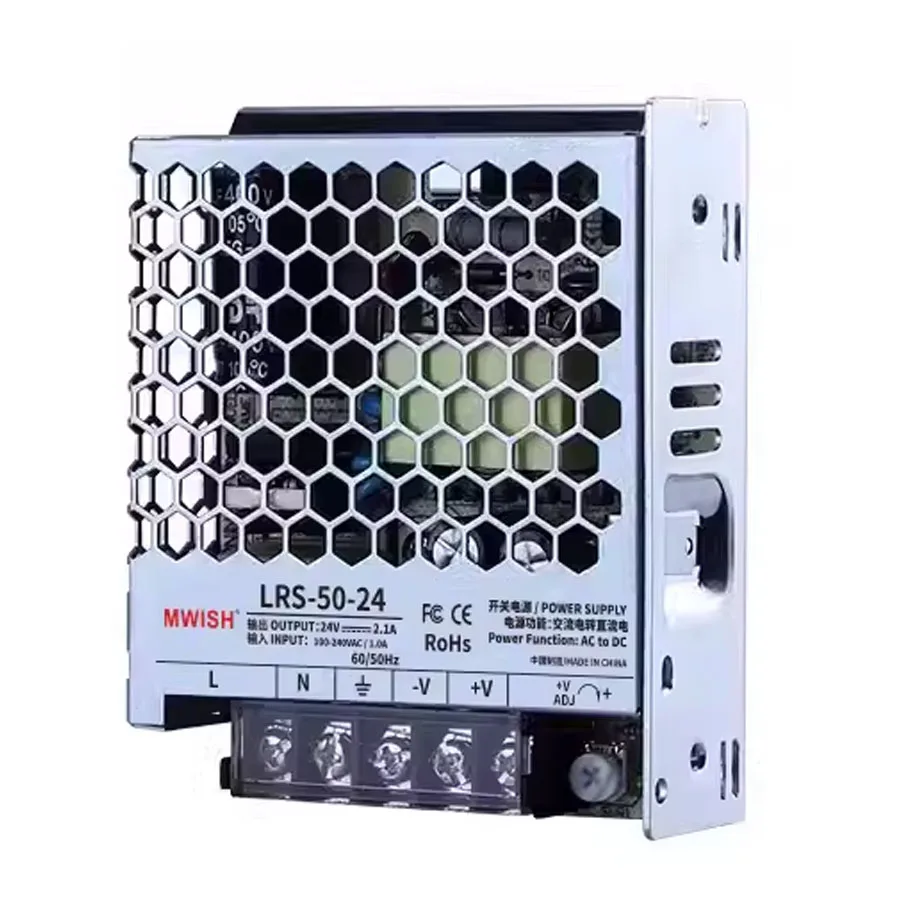 LRS-25/35/50/75W Switching Power Supply 24V 12V Transformer 220 to DC 2A3A CNC LRS Power Supply Accessories
LRS-25/35/50/75W Switching Power Supply 24V 12V Transformer 220 to DC 2A3A CNC LRS Power Supply Accessories
